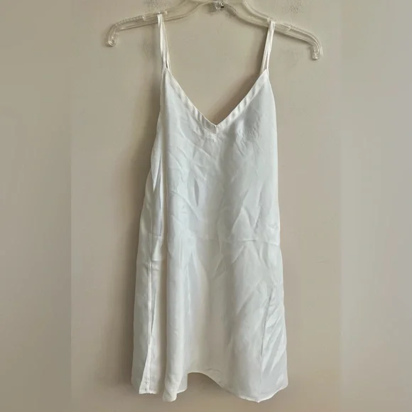 Athleta | Intimates & Sleepwear | Nwtathleta White Calm Cool Slip Sleep  Dress Small | Poshmark